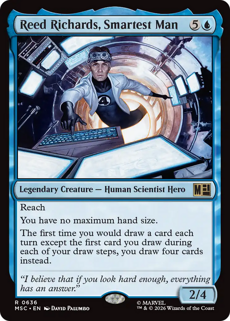 Reed Richards, Smartest Man [Marvel Super Heroes Commander] | L.A. Mood Comics and Games