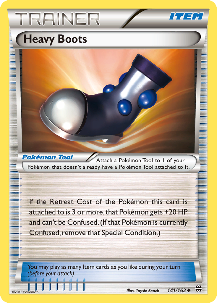 Heavy Boots (141/162) [XY: BREAKthrough] | L.A. Mood Comics and Games
