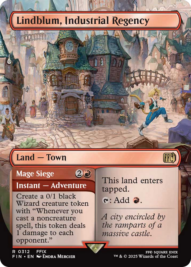 Lindblum, Industrial Regency (Borderless) [FINAL FANTASY] | L.A. Mood Comics and Games
