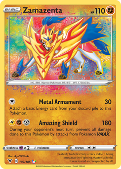 Zamazenta (102/185) [Sword & Shield: Vivid Voltage] | L.A. Mood Comics and Games