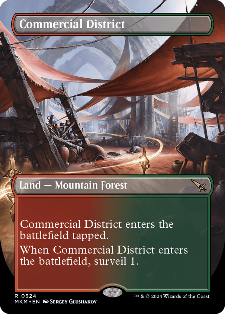 Commercial District (Borderless) [Murders at Karlov Manor] | L.A. Mood Comics and Games
