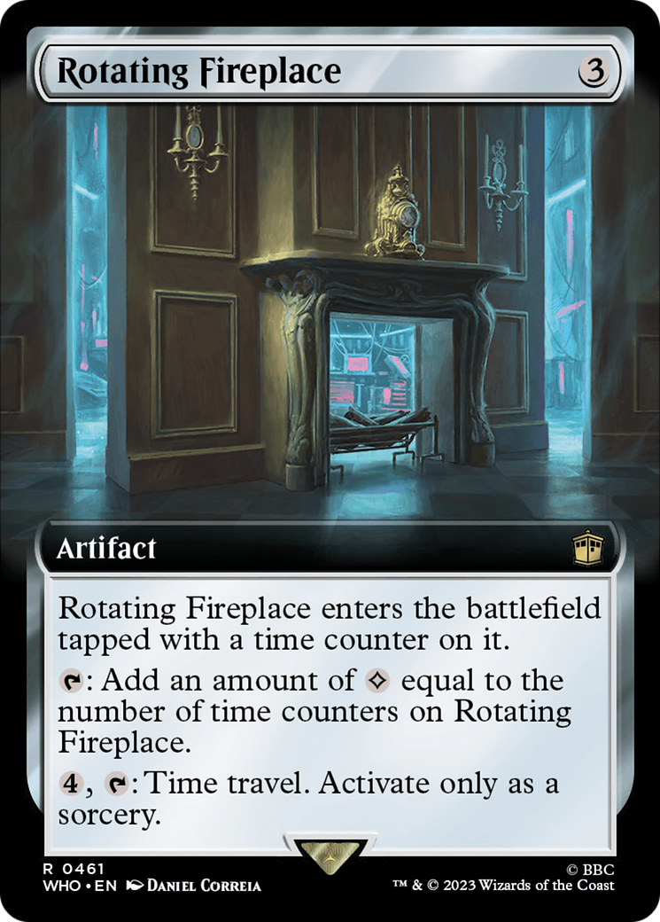 Rotating Fireplace (Extended Art) [Doctor Who] | L.A. Mood Comics and Games