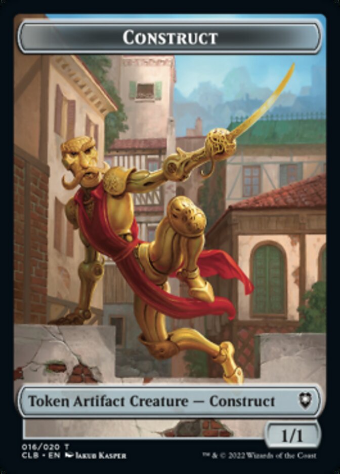 Construct Token [Commander Legends: Battle for Baldur's Gate Tokens] | L.A. Mood Comics and Games