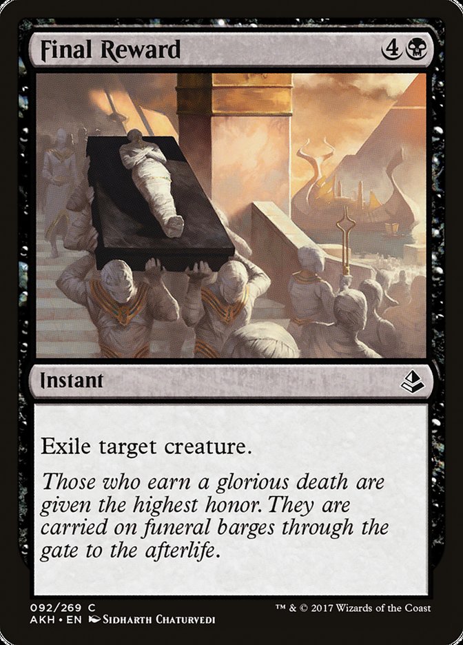 Final Reward [Amonkhet] | L.A. Mood Comics and Games