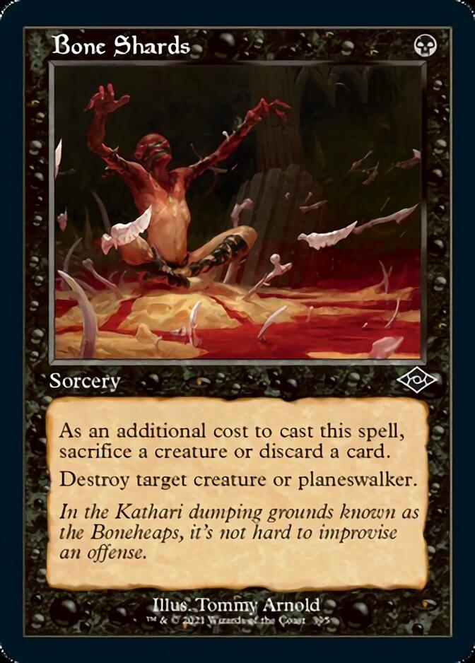 Bone Shards (Retro Foil Etched) [Modern Horizons 2] | L.A. Mood Comics and Games