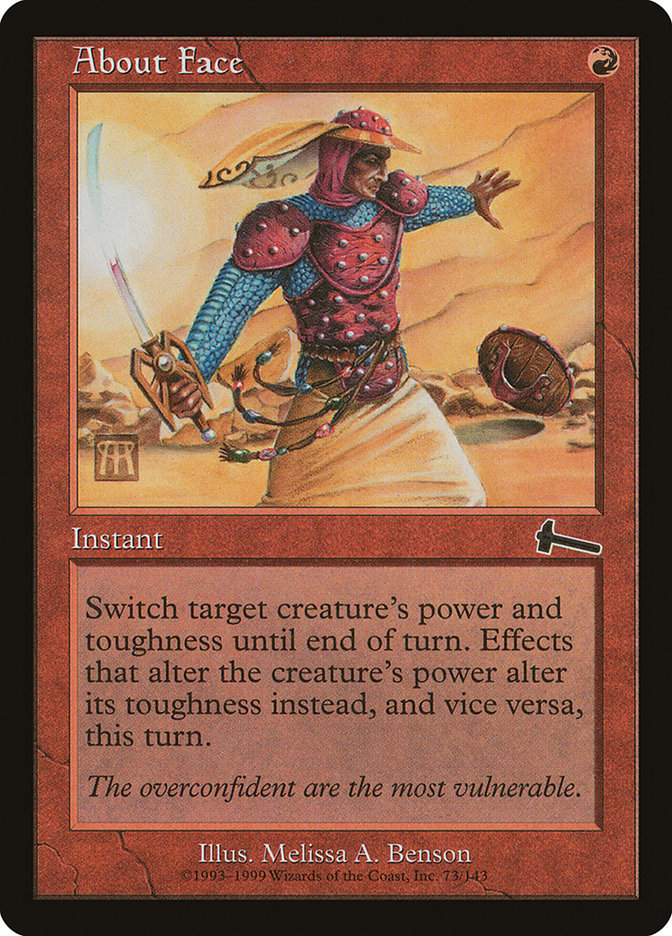 About Face [Urza's Legacy] | L.A. Mood Comics and Games