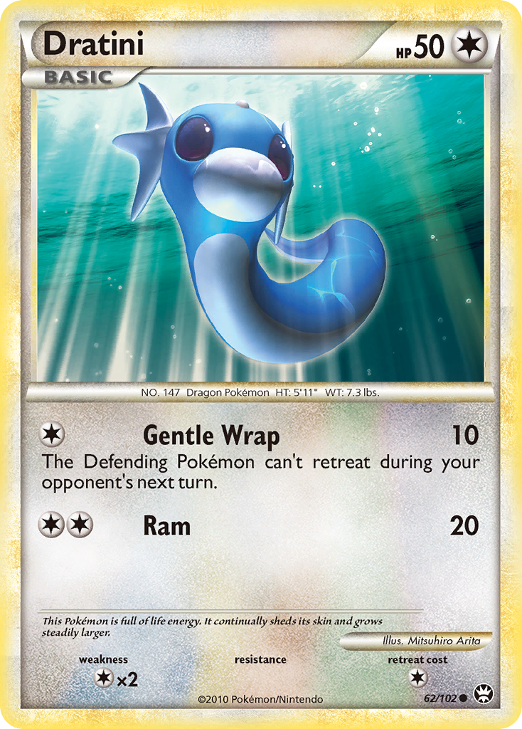 Dratini (62/102) [HeartGold & SoulSilver: Triumphant] | L.A. Mood Comics and Games