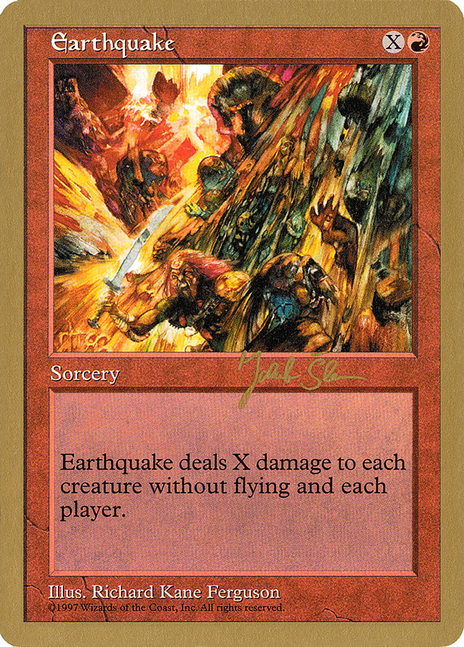 Earthquake (Jakub Slemr) [World Championship Decks 1997] | L.A. Mood Comics and Games