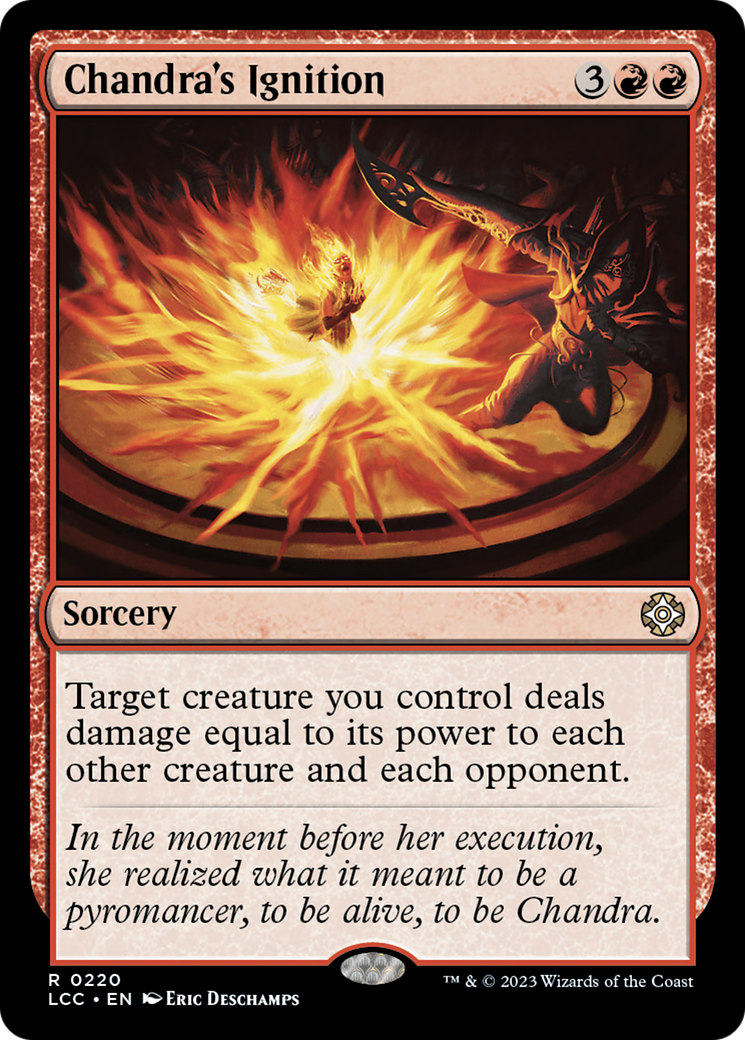 Chandra's Ignition [The Lost Caverns of Ixalan Commander] | L.A. Mood Comics and Games