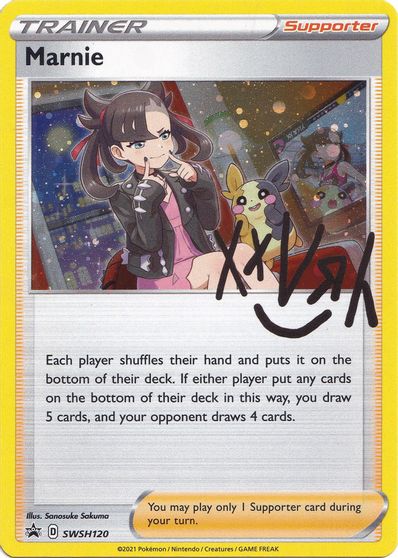 Marnie (SWSH120) [Sword & Shield: Black Star Promos] | L.A. Mood Comics and Games