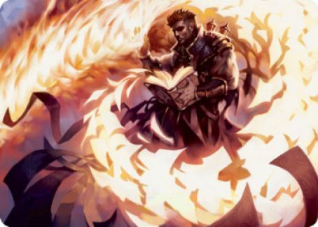 Revel in Silence Art Card [Strixhaven: School of Mages Art Series] | L.A. Mood Comics and Games