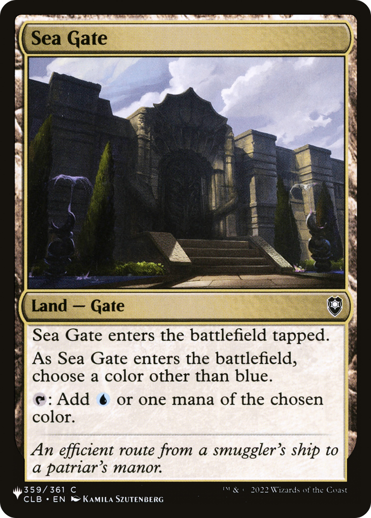 Sea Gate [The List] | L.A. Mood Comics and Games