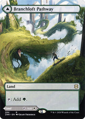 Branchloft Pathway // Boulderloft Pathway (Borderless Alternate Art) [Zendikar Rising] | L.A. Mood Comics and Games