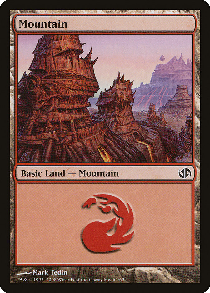 Mountain (62) [Duel Decks: Jace vs. Chandra] | L.A. Mood Comics and Games