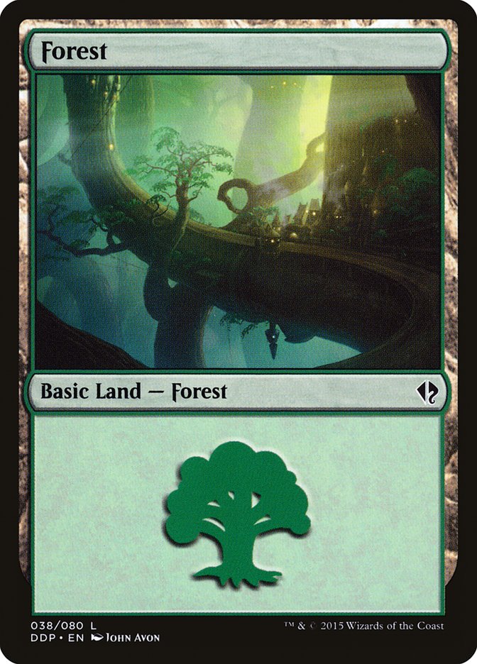 Forest (38) [Duel Decks: Zendikar vs. Eldrazi] | L.A. Mood Comics and Games