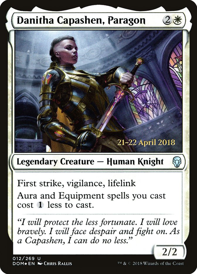 Danitha Capashen, Paragon [Dominaria Prerelease Promos] | L.A. Mood Comics and Games