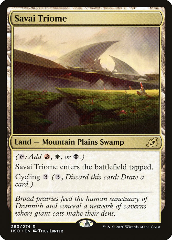 Savai Triome [Ikoria: Lair of Behemoths] | L.A. Mood Comics and Games