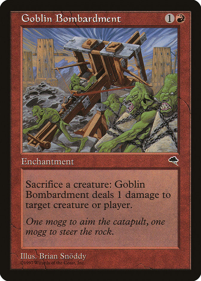 Goblin Bombardment [Tempest] | L.A. Mood Comics and Games