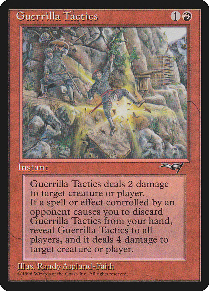 Guerrilla Tactics (Falling) [Alliances] | L.A. Mood Comics and Games