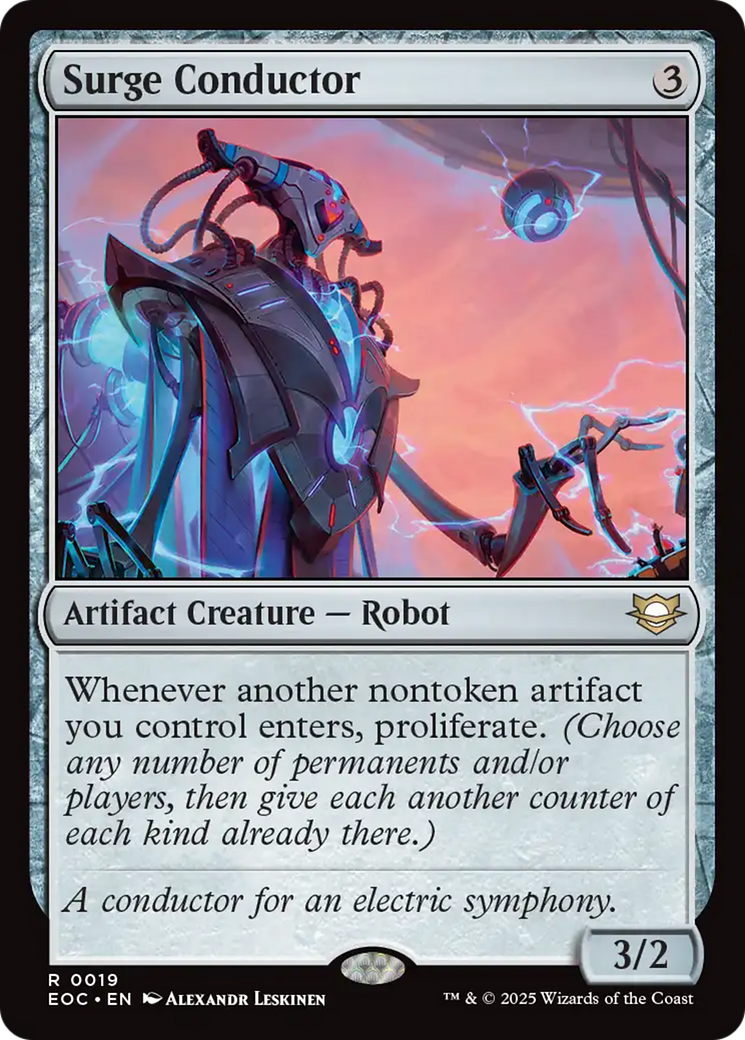 Surge Conductor [Edge of Eternities Commander] | L.A. Mood Comics and Games