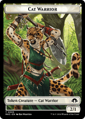 Phyrexian Germ // Cat Warrior Double-Sided Token [Modern Horizons 3 Tokens] | L.A. Mood Comics and Games