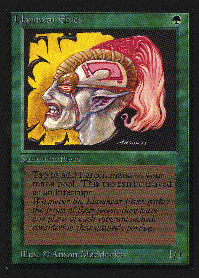 Llanowar Elves [International Collectors' Edition] | L.A. Mood Comics and Games