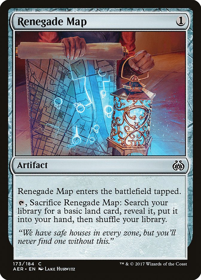 Renegade Map [Aether Revolt] | L.A. Mood Comics and Games