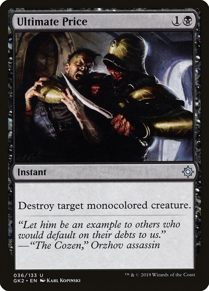 Ultimate Price [Ravnica Allegiance Guild Kit] | L.A. Mood Comics and Games