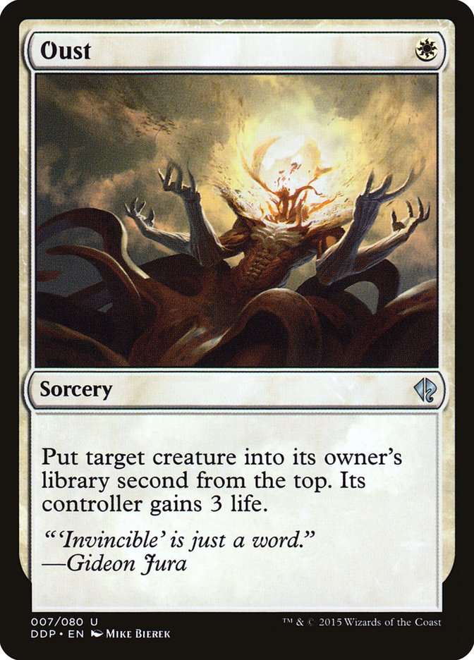 Oust [Duel Decks: Zendikar vs. Eldrazi] | L.A. Mood Comics and Games