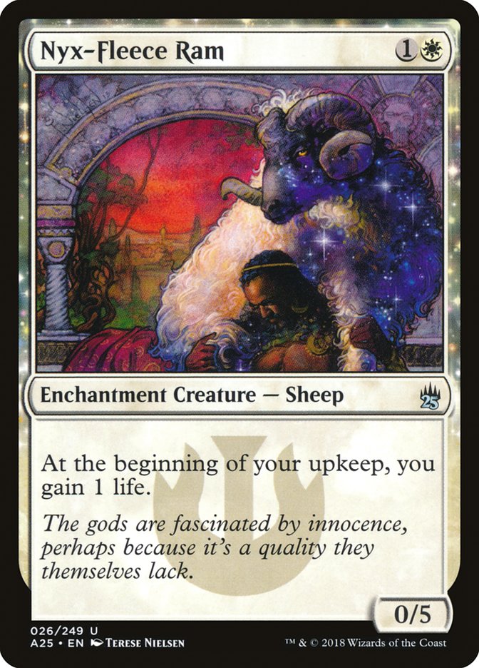 Nyx-Fleece Ram [Masters 25] | L.A. Mood Comics and Games