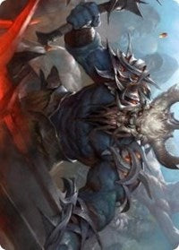 Frenzied Raider Art Card [Kaldheim Art Series] | L.A. Mood Comics and Games