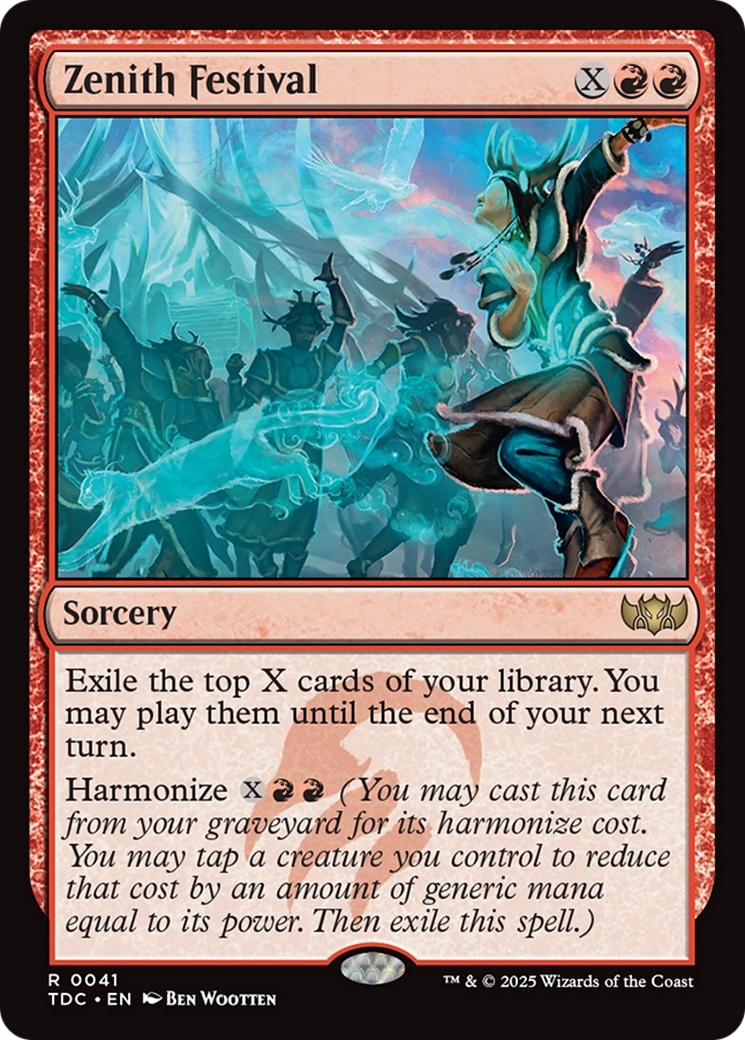 Zenith Festival [Tarkir: Dragonstorm Commander] | L.A. Mood Comics and Games