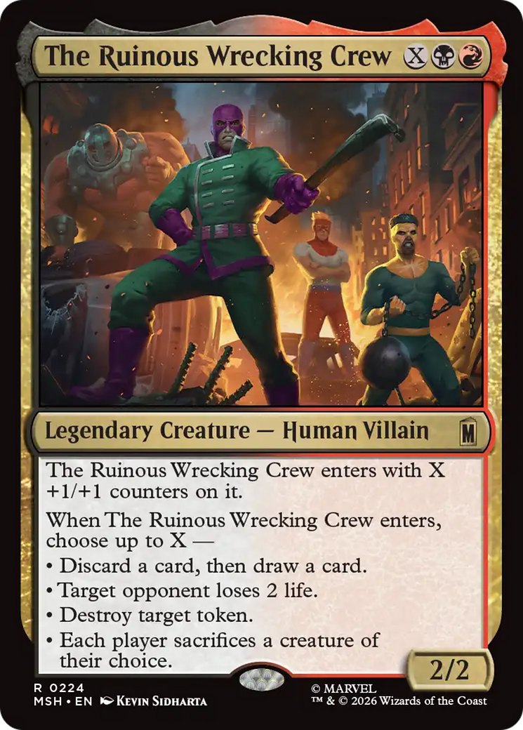 The Ruinous Wrecking Crew [Marvel Super Heroes] | L.A. Mood Comics and Games