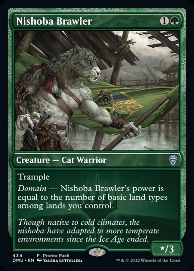 Nishoba Brawler (Promo Pack) [Dominaria United Promos] | L.A. Mood Comics and Games