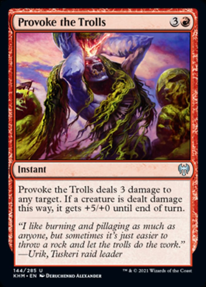 Provoke the Trolls [Kaldheim] | L.A. Mood Comics and Games