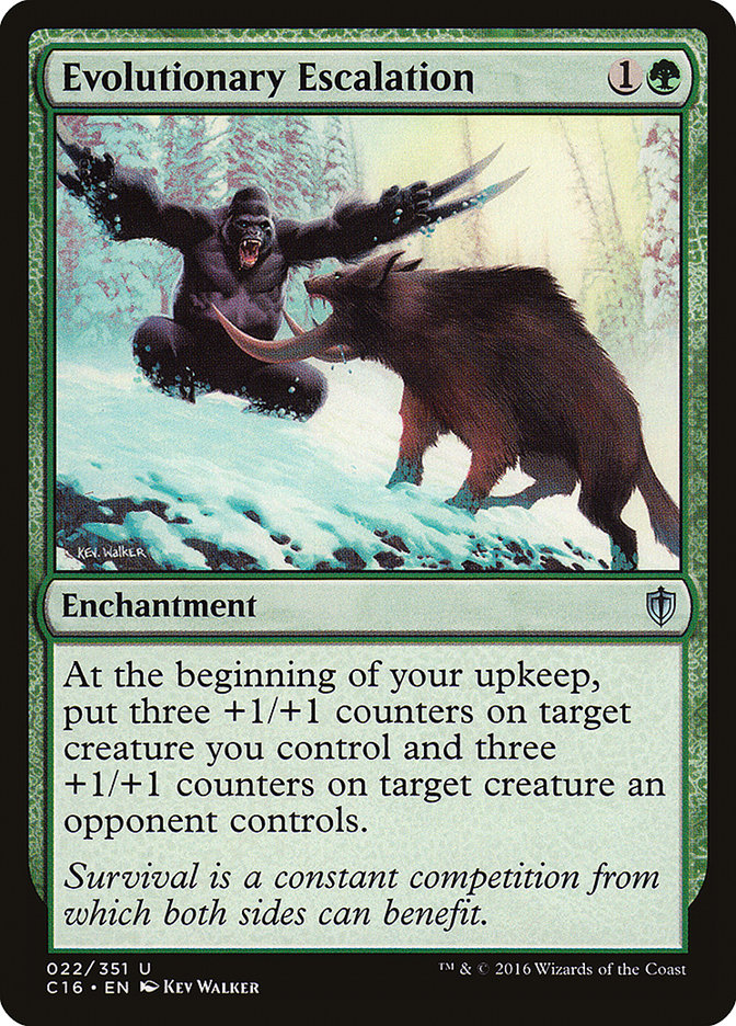 Evolutionary Escalation [Commander 2016] | L.A. Mood Comics and Games