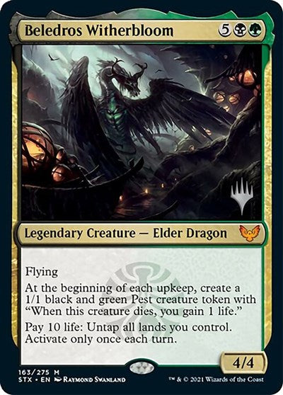 Beledros Witherbloom (Promo Pack) [Strixhaven: School of Mages Promos] | L.A. Mood Comics and Games