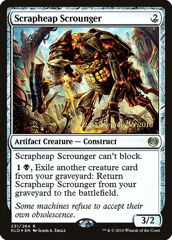 Scrapheap Scrounger [Kaladesh Prerelease Promos] | L.A. Mood Comics and Games