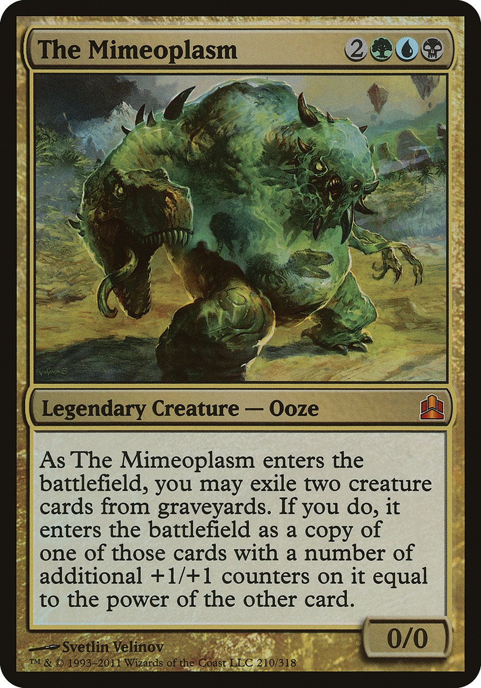 The Mimeoplasm (Oversized) [Commander 2011 Oversized] | L.A. Mood Comics and Games