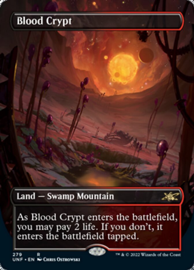 Blood Crypt (Borderless) [Unfinity] | L.A. Mood Comics and Games
