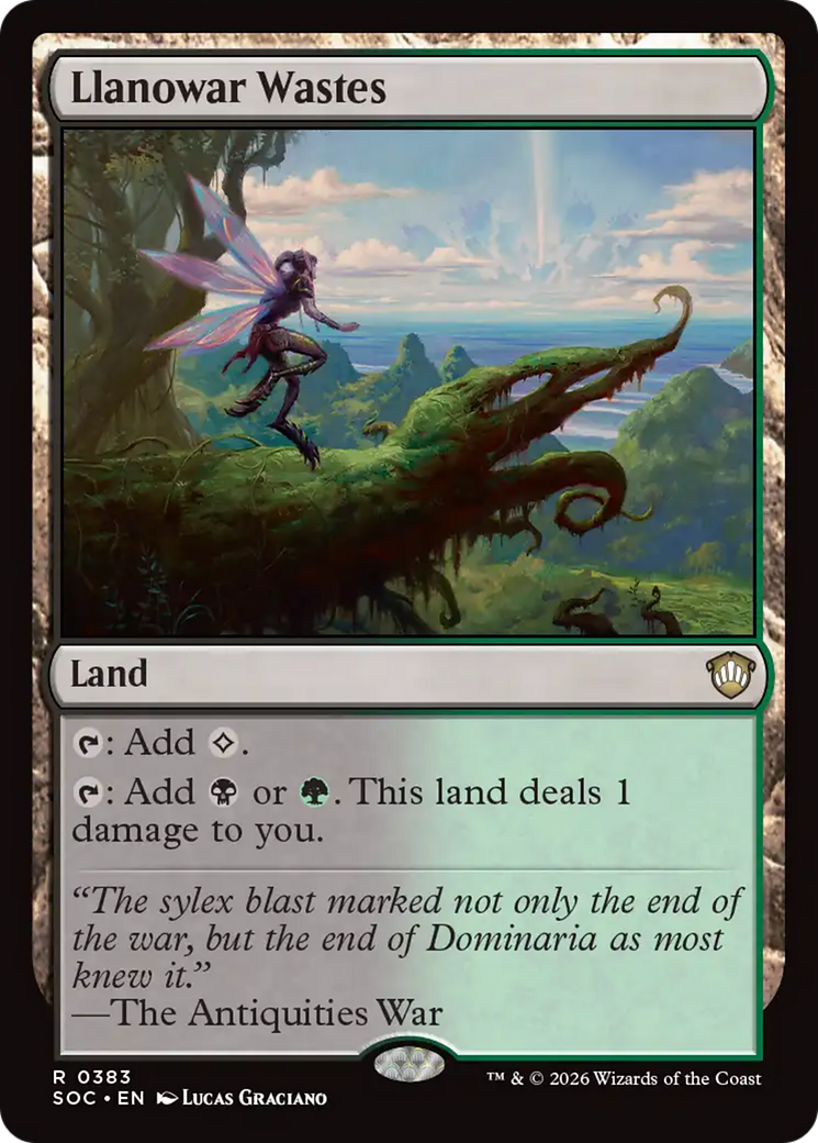 Llanowar Wastes [Secrets of Strixhaven Commander] | L.A. Mood Comics and Games