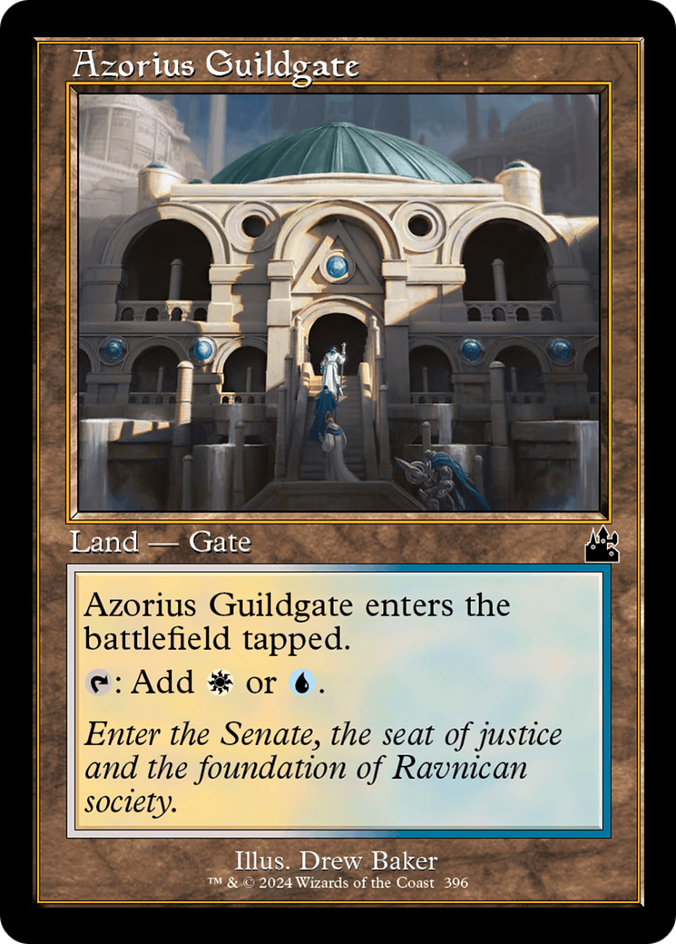 Azorius Guildgate (Retro Frame) [Ravnica Remastered] | L.A. Mood Comics and Games