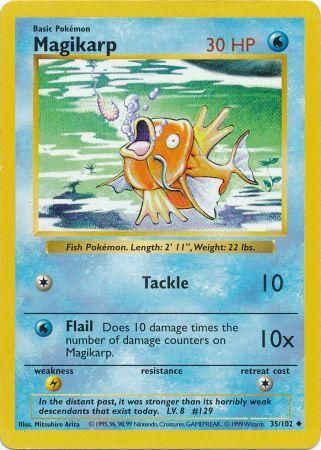 Magikarp (35/102) [Base Set Shadowless Unlimited] | L.A. Mood Comics and Games