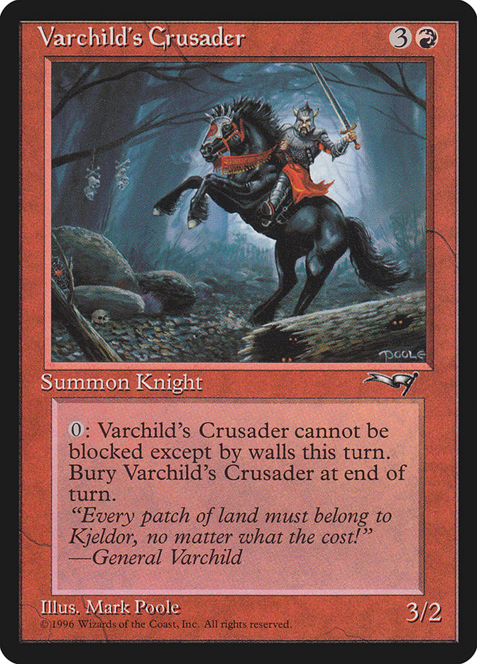 Varchild's Crusader (Black Horse) [Alliances] | L.A. Mood Comics and Games
