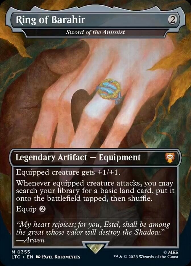 Ring of Barahir - Sword of the Animist [The Lord of the Rings: Tales of Middle-Earth Commander] | L.A. Mood Comics and Games