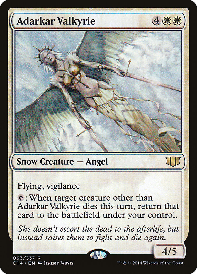 Adarkar Valkyrie [Commander 2014] | L.A. Mood Comics and Games
