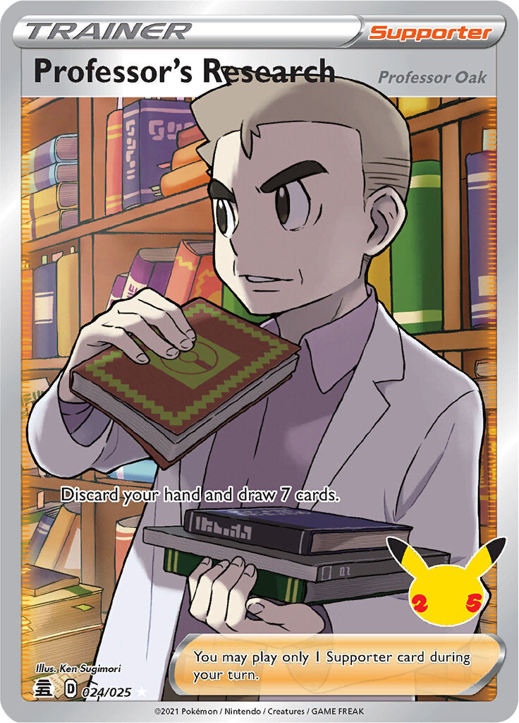 Professor's Research (024/025) [Celebrations: 25th Anniversary] | L.A. Mood Comics and Games