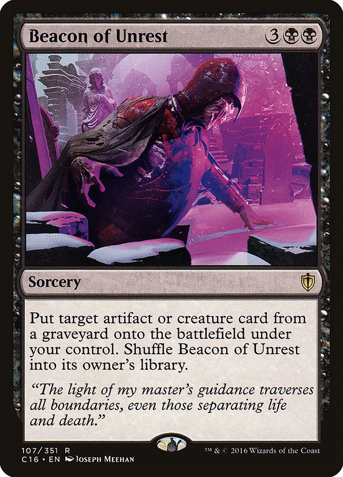 Beacon of Unrest [Commander 2016] | L.A. Mood Comics and Games