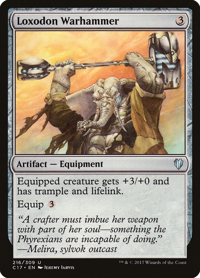 Loxodon Warhammer [Commander 2017] | L.A. Mood Comics and Games