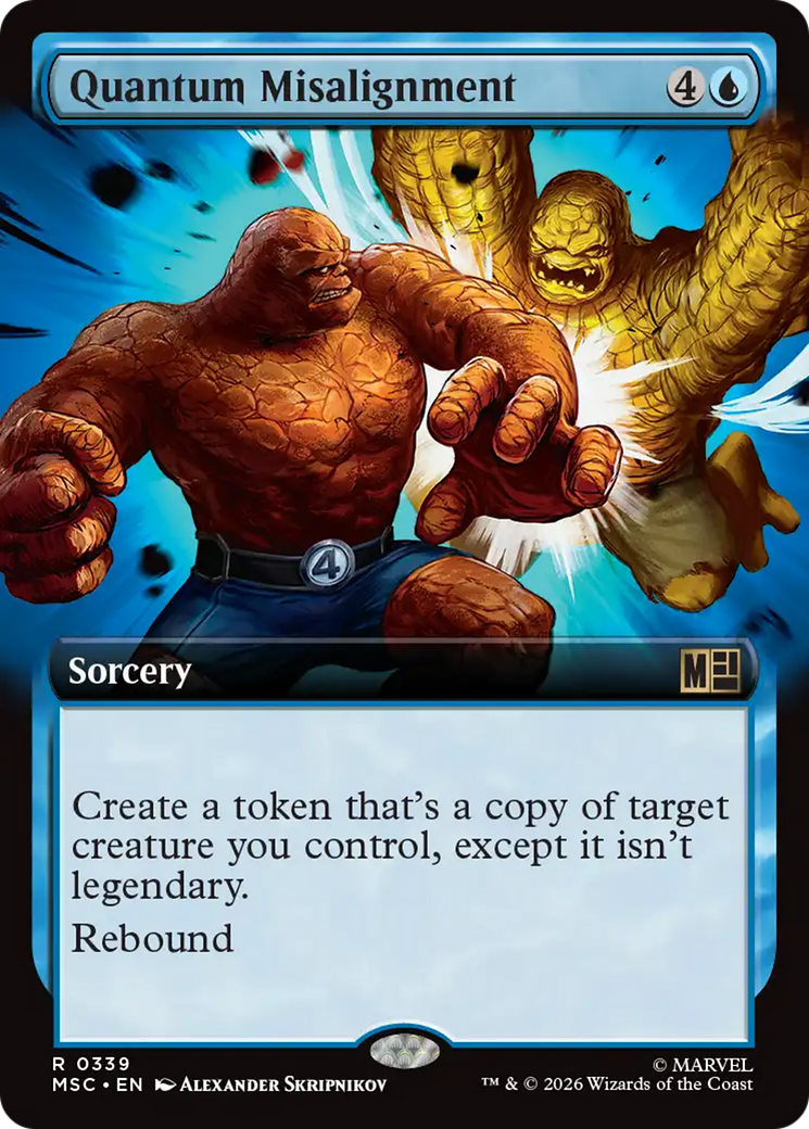 Quantum Misalignment (Extended Art) [Marvel Super Heroes Commander] | L.A. Mood Comics and Games